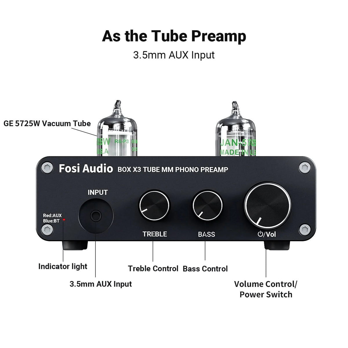 Fosi Audio Phono Preamplifier