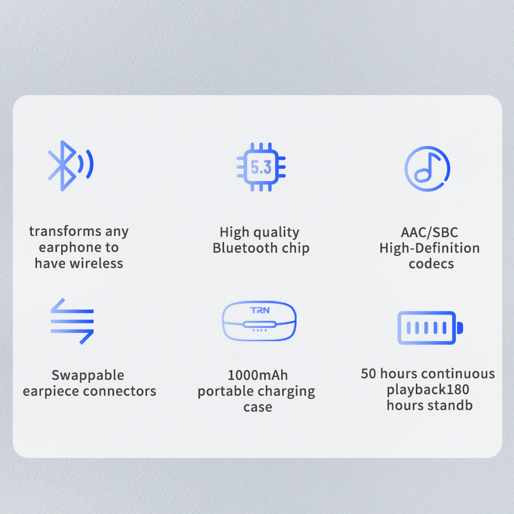 TRN Bluetooth Earphone Adapters