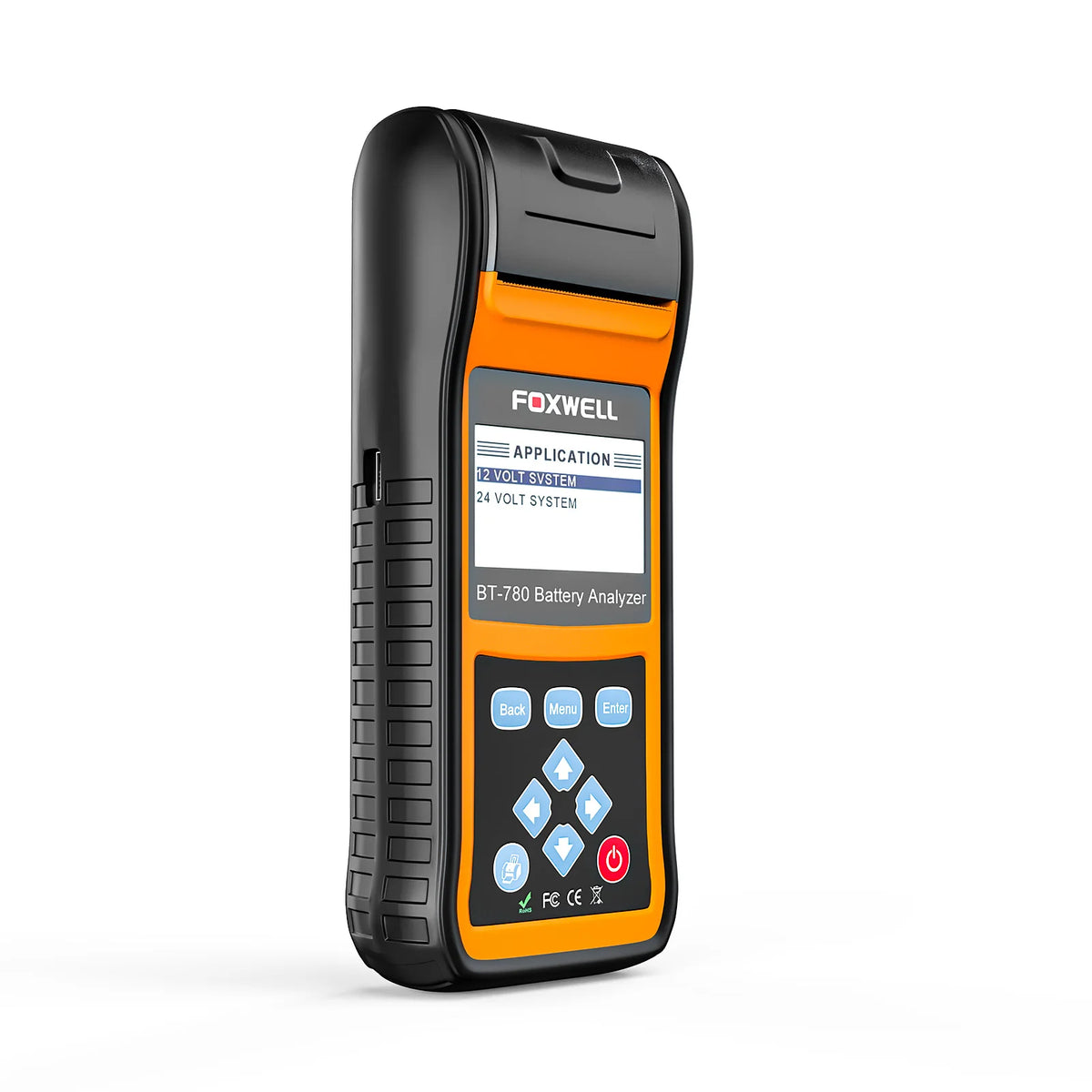 Foxwelldiag Vehicle Battery Analyzer with Thermal Printer