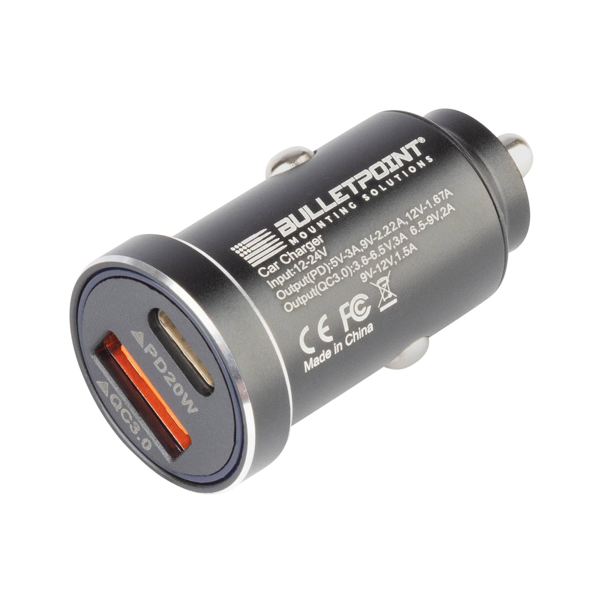 Bulletpoint Mounting Solutions Car Charger