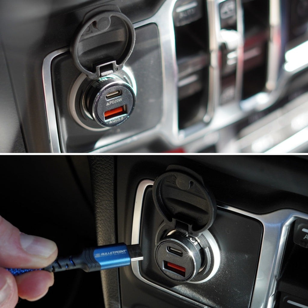 Bulletpoint Mounting Solutions Car Charger