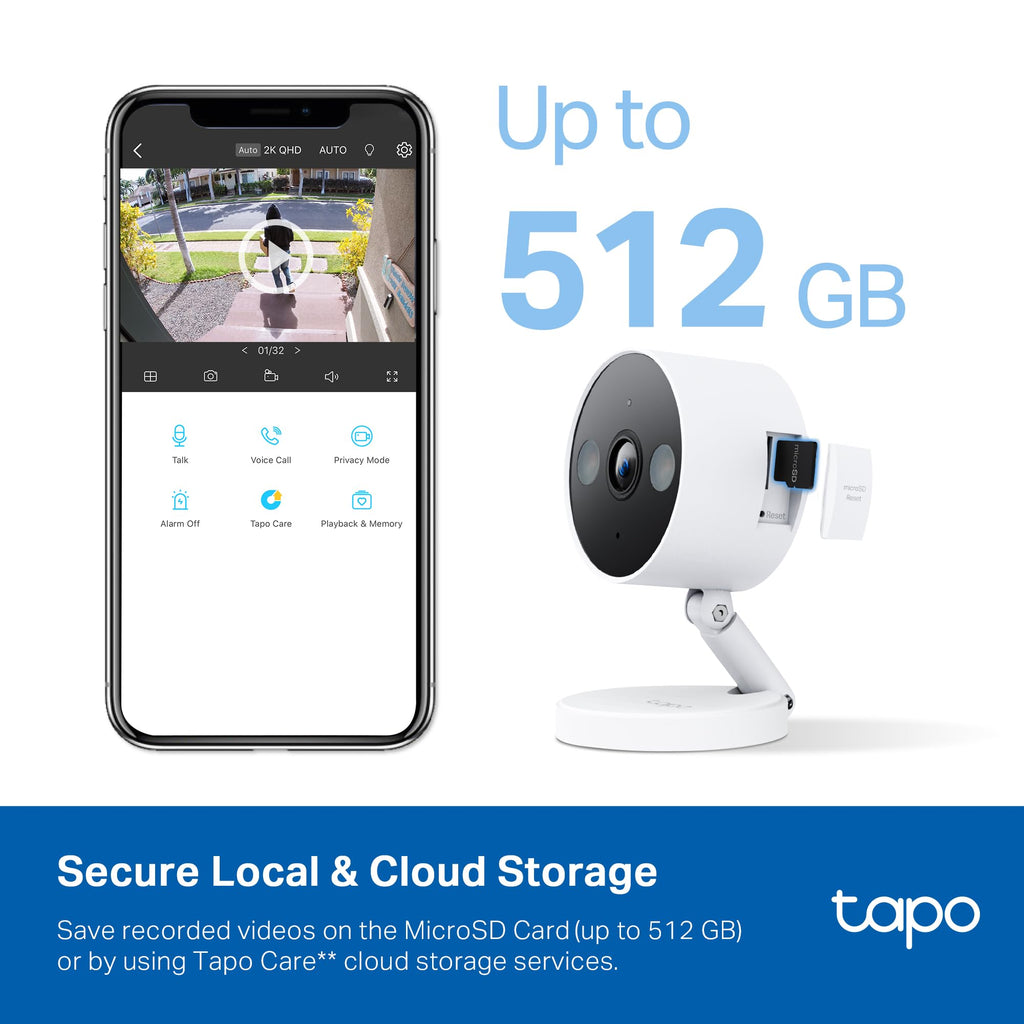 Tapo Wired-Power Wi-Fi Security Camera