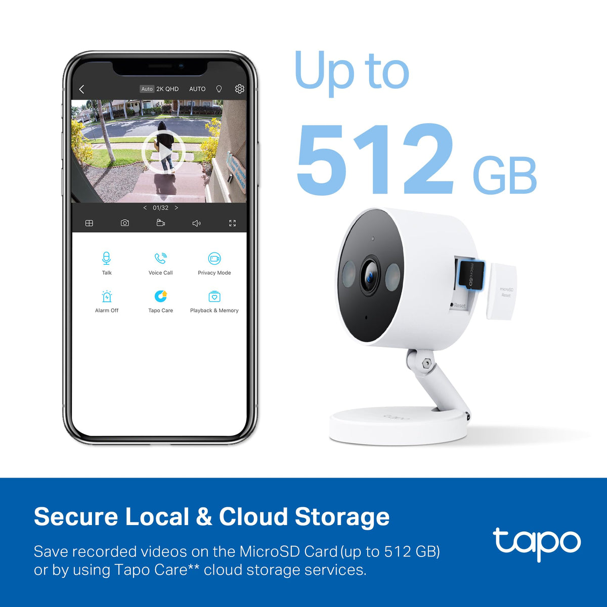Tapo Wired-Power Wi-Fi Security Camera