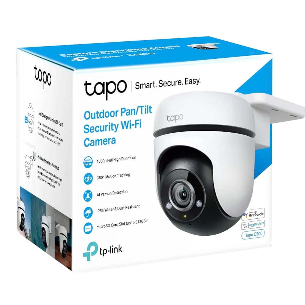 Tapo Outdoor Pan and Tilt Security Camera