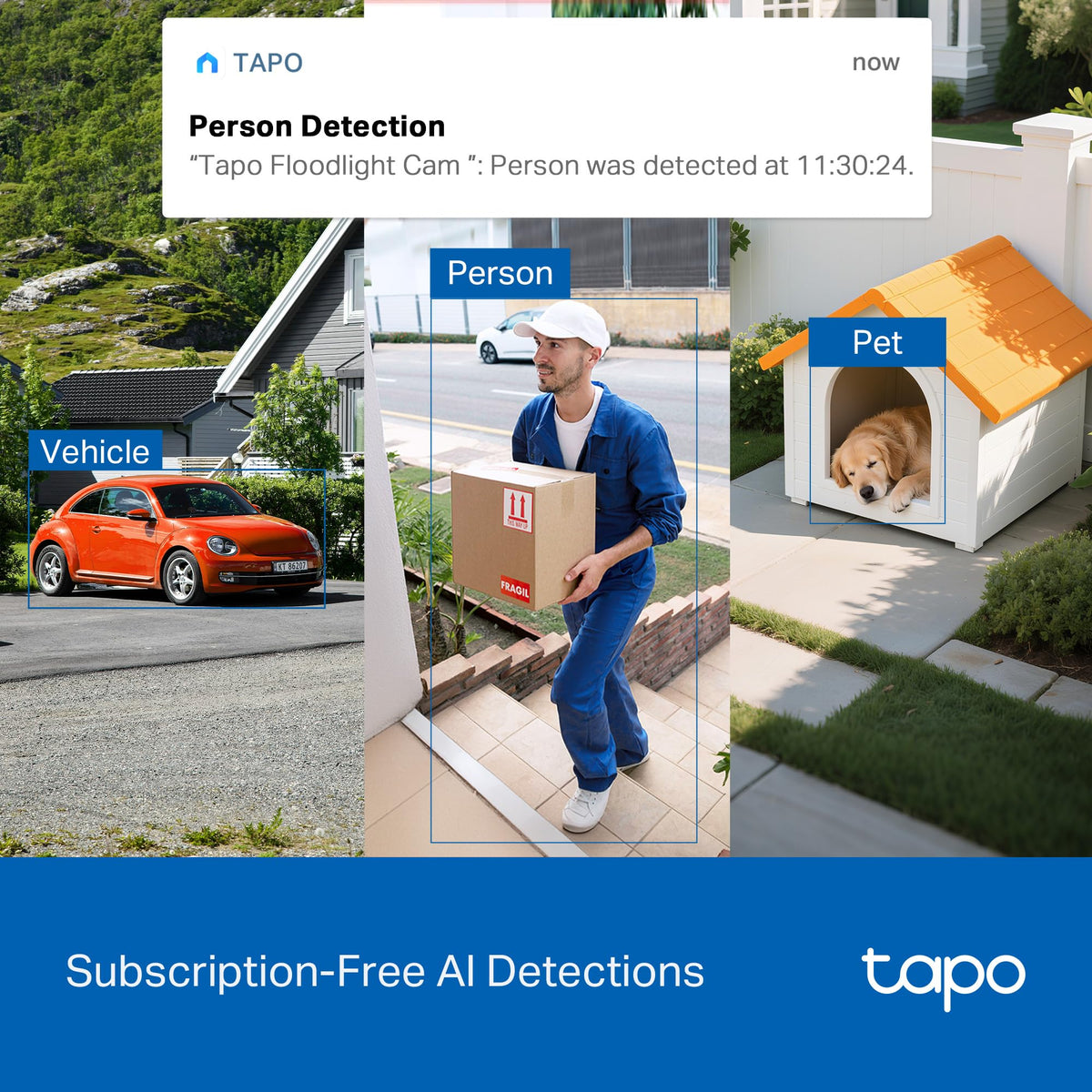 Tapo Solar Floodlight Security Camera Kit
