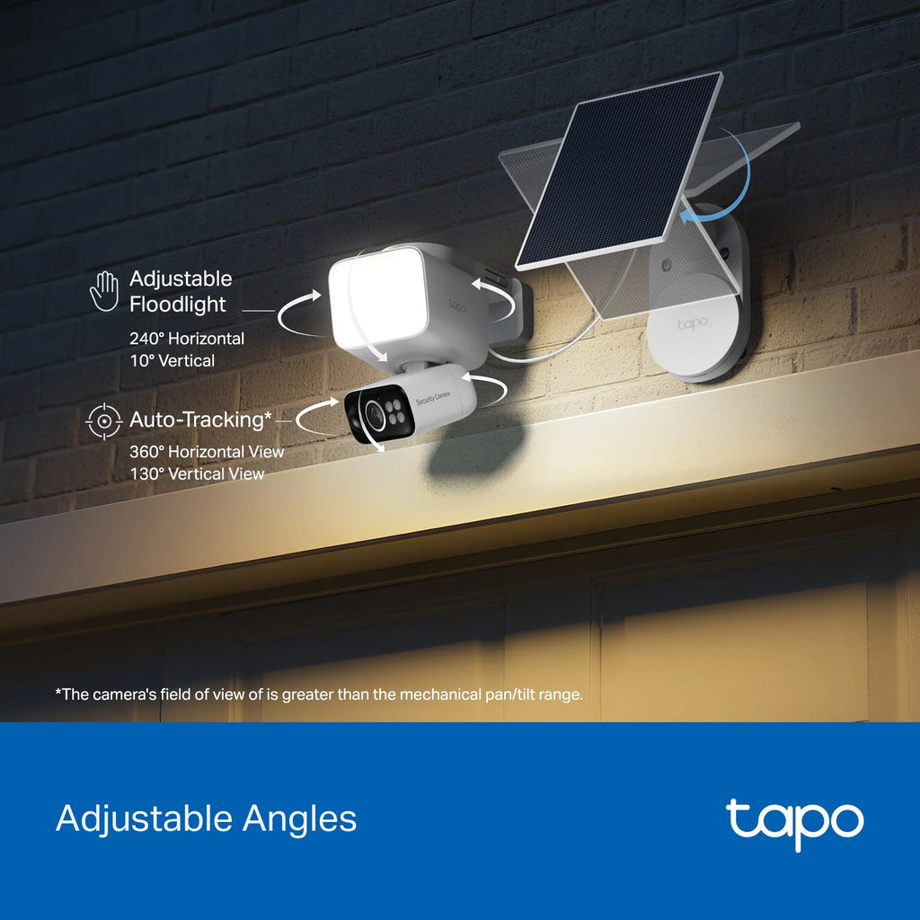 Tapo Solar Floodlight Security Camera Kit