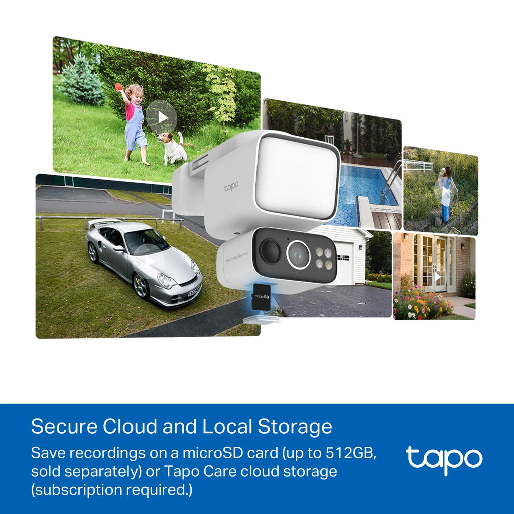 Tapo Solar Floodlight Security Camera Kit