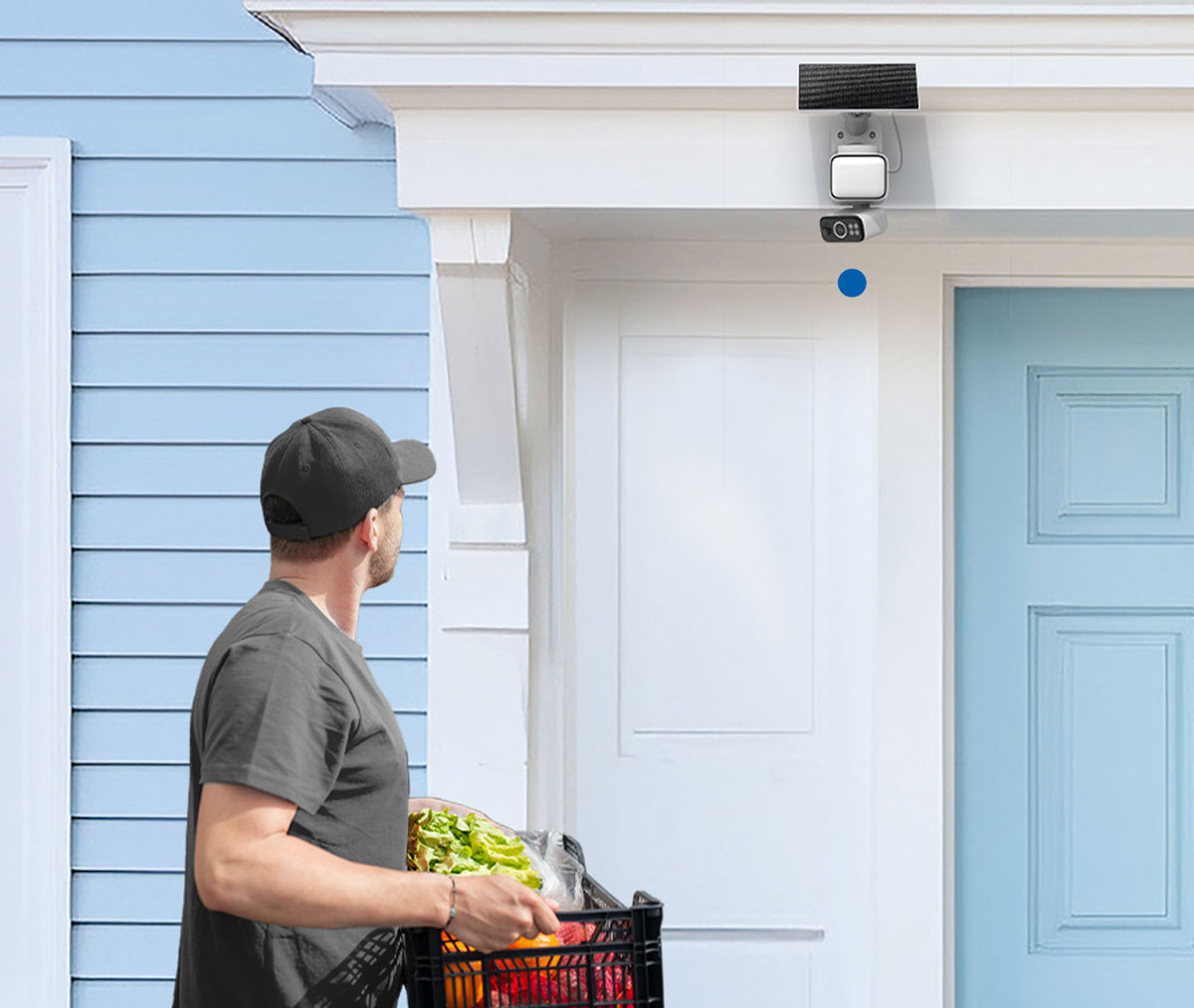 Tapo Solar Floodlight Security Camera Kit