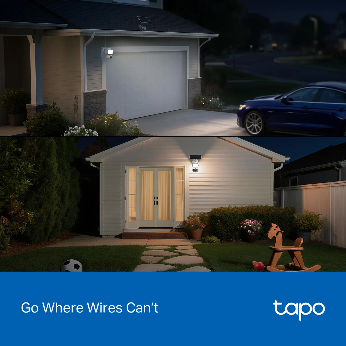 Tapo Solar Floodlight Security Camera Kit