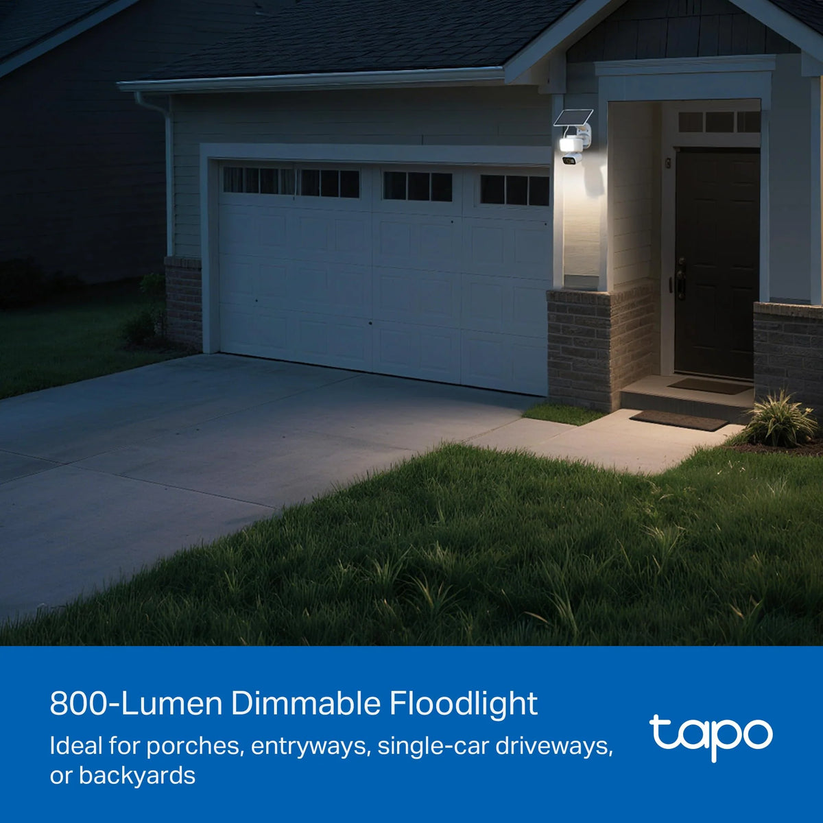 Tapo Solar Floodlight Security Camera Kit