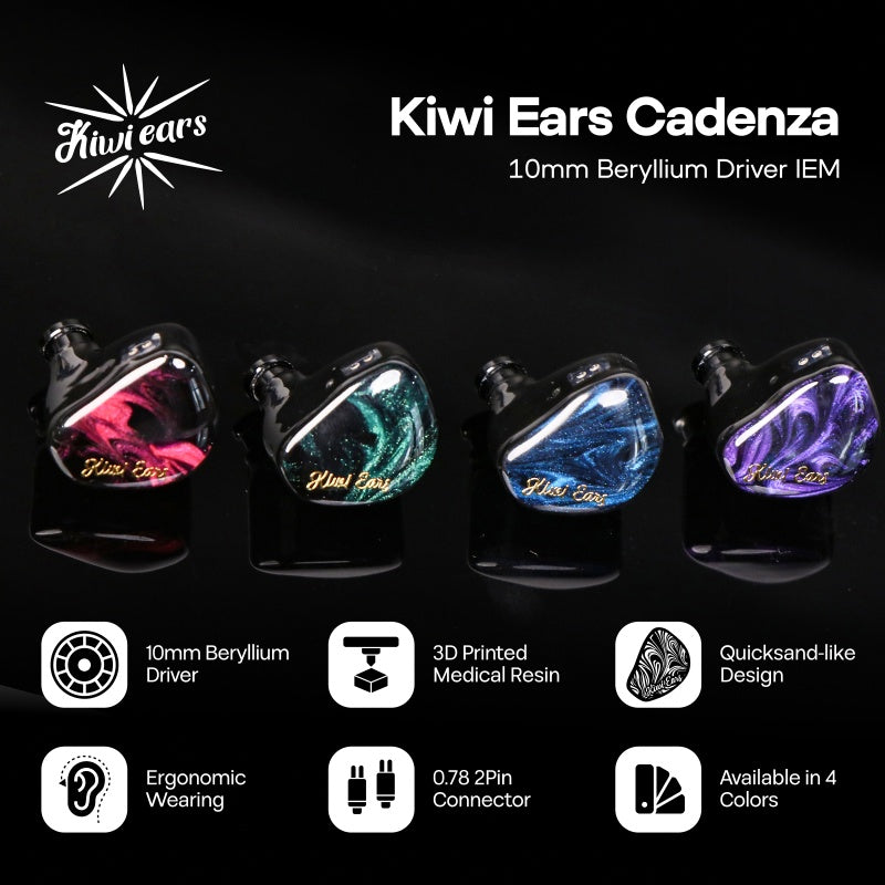 Kiwi Ears Wired In-Ear Monitors