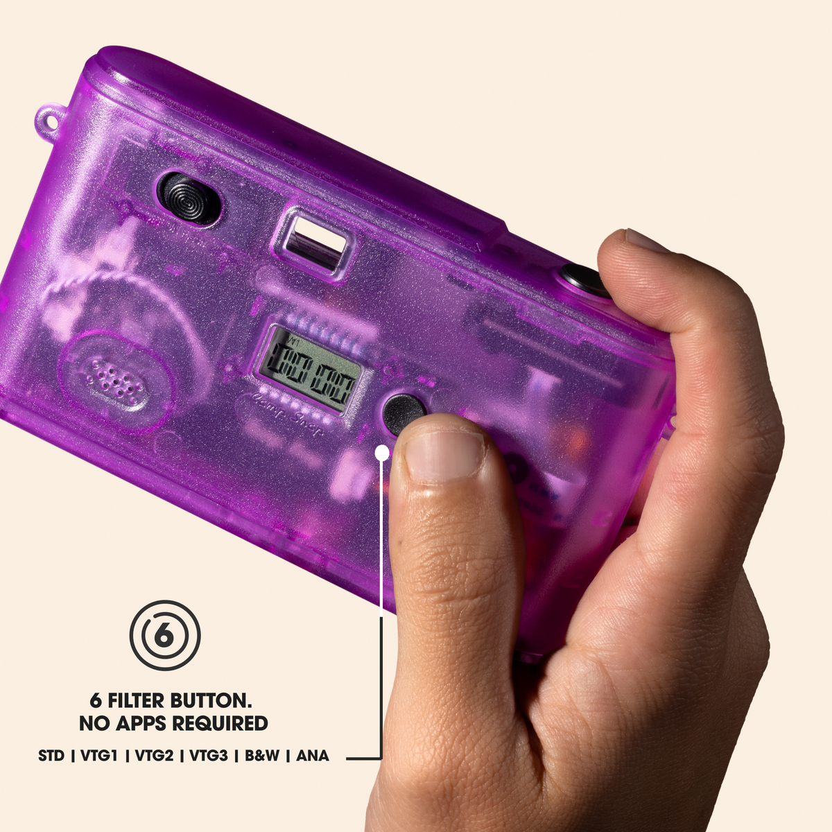 Camp Snap Screen Free Digital Camera Compact Digital Camera