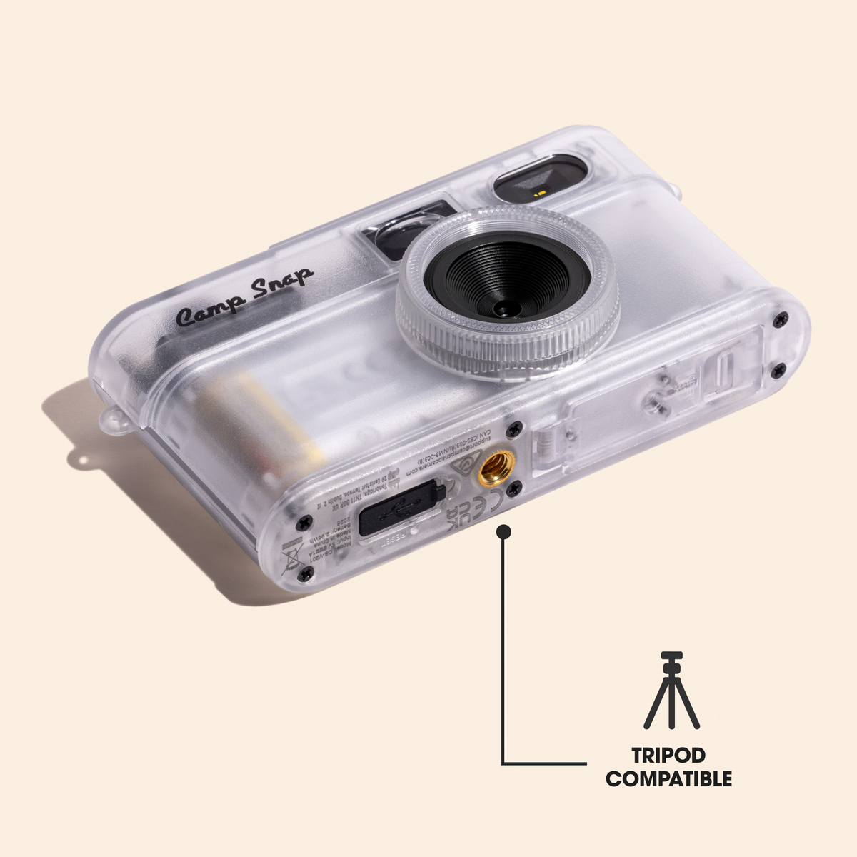 Camp Snap Screen Free Digital Camera Compact Digital Camera