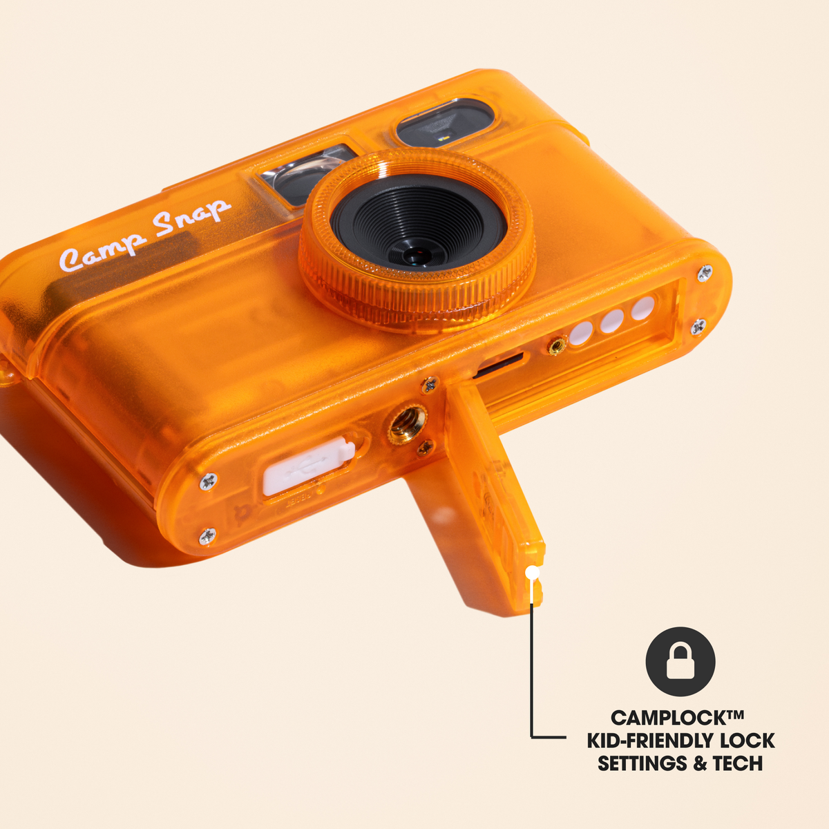 Camp Snap Screen Free Digital Camera Compact Digital Camera