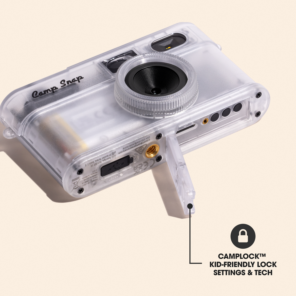 Camp Snap Screen Free Digital Camera Compact Digital Camera