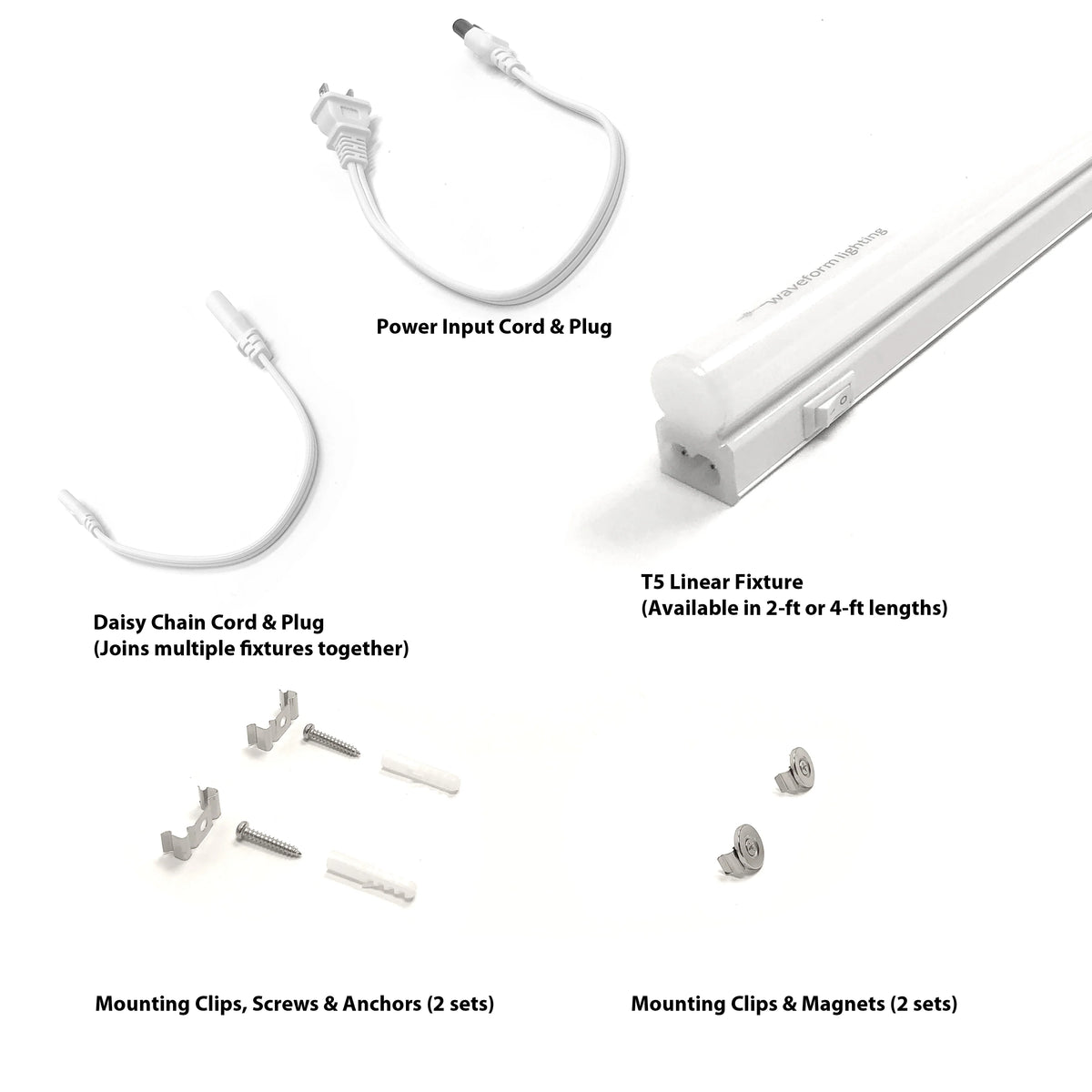 Waveform Lighting T5 LED Linear Light Fixture