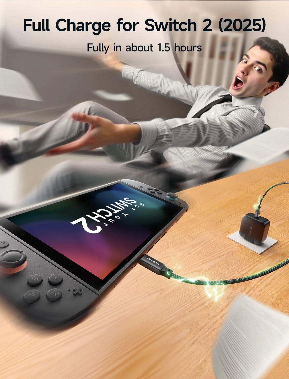JSAUX GAMING USB-C Wall Charger