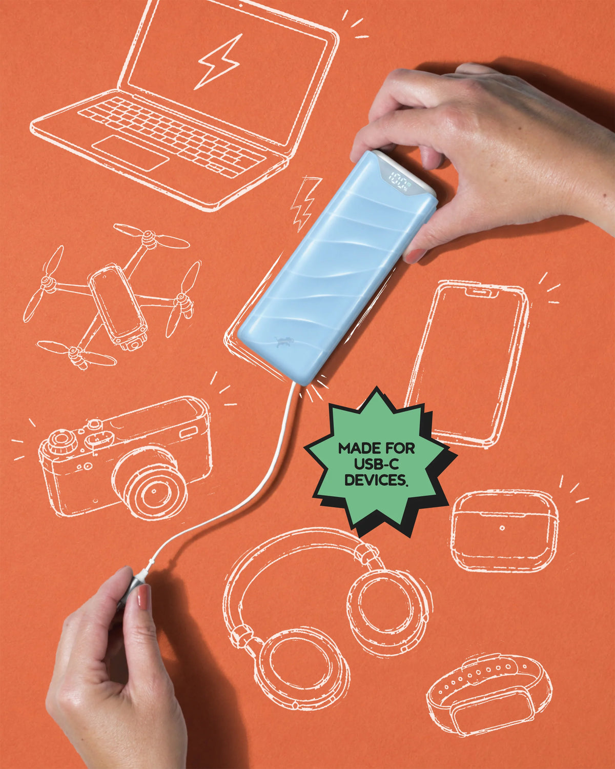 Nimble Retractable Cable Power Bank