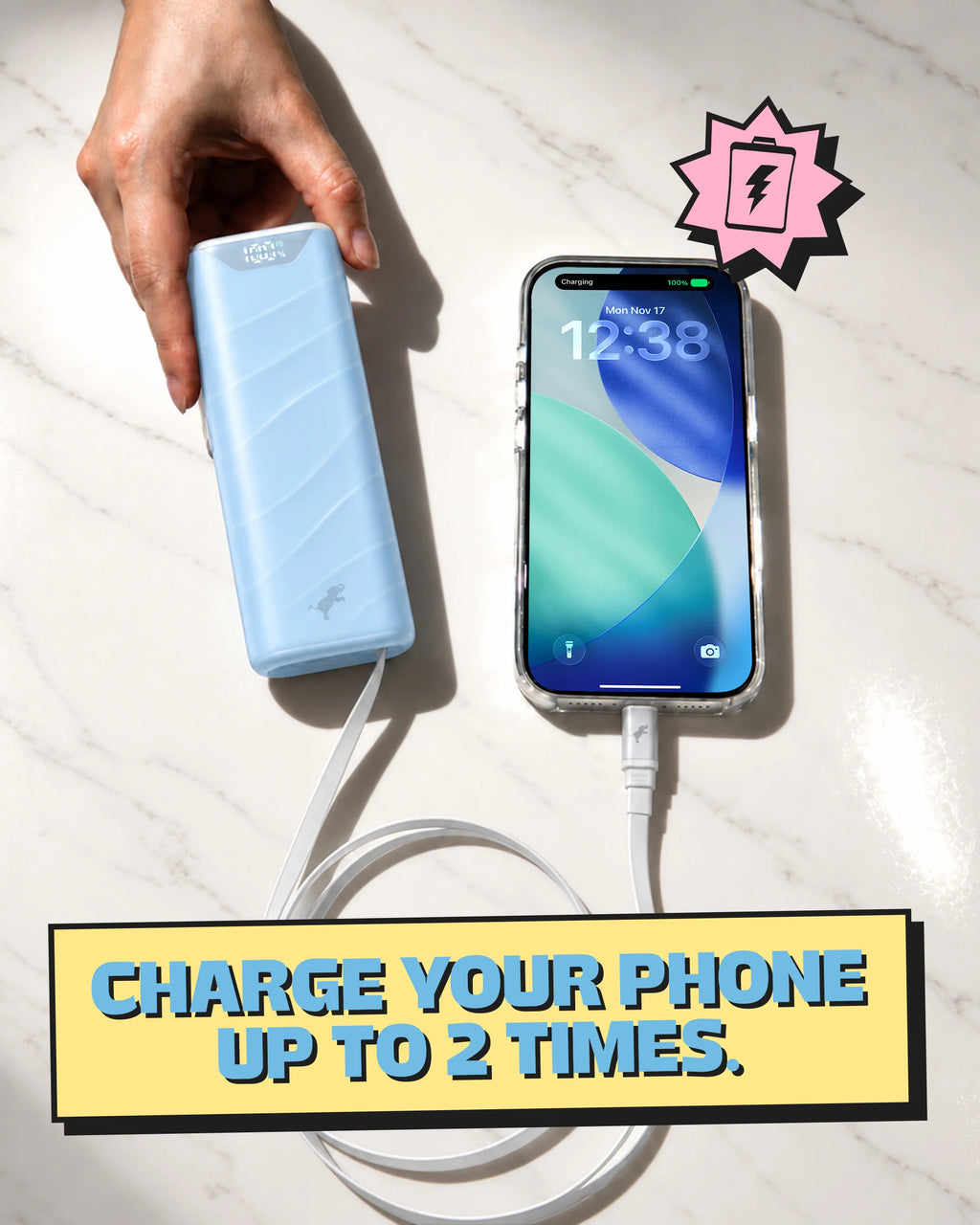 Nimble Retractable Cable Power Bank