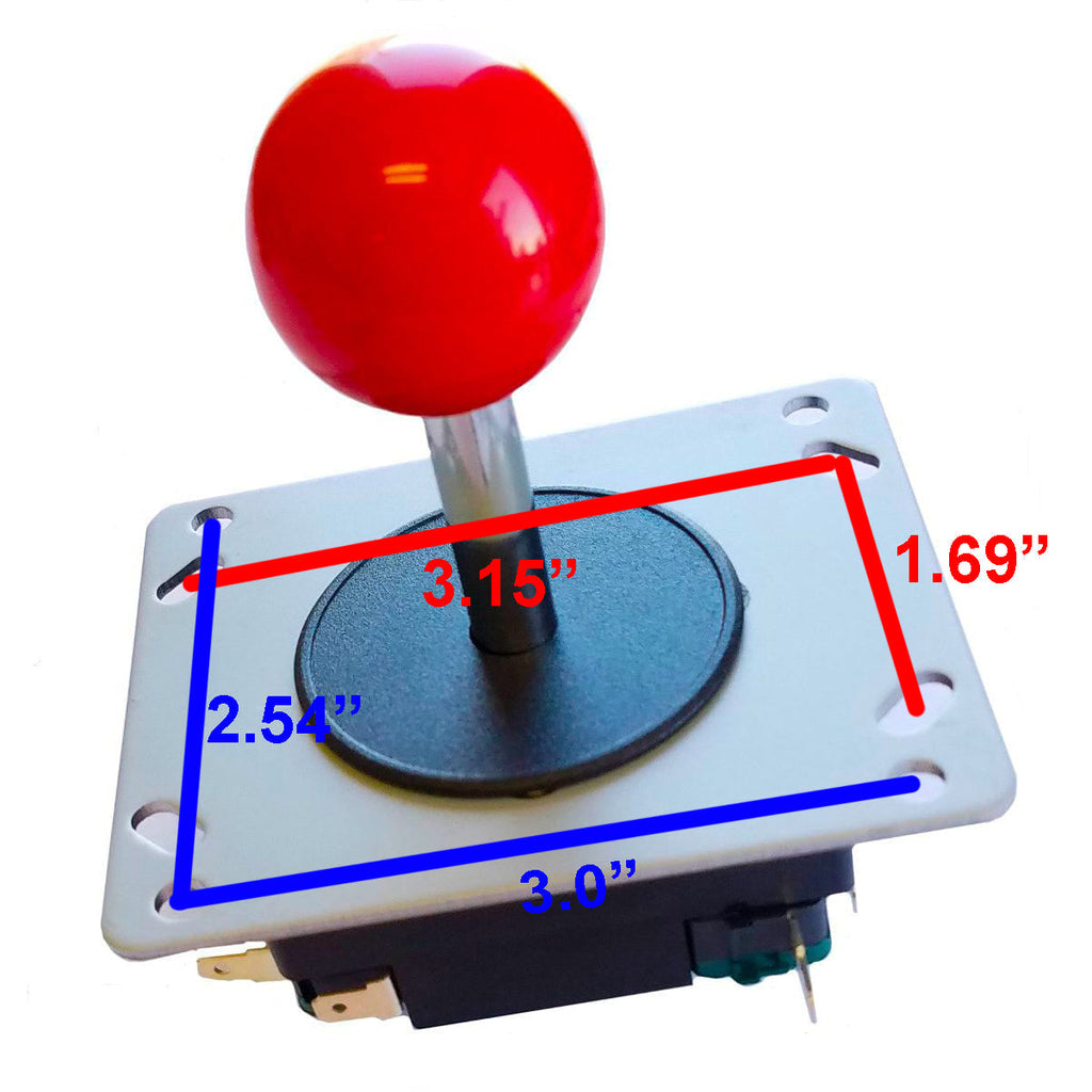 DIY Retro Arcade 4-Way and 8-Way Arcade Joystick