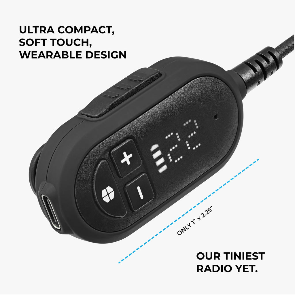 Midland Radio Wearable FRS Two-Way Radio Kit