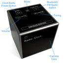 SpyCentre Security Wi-Fi Clock Camera with Radio