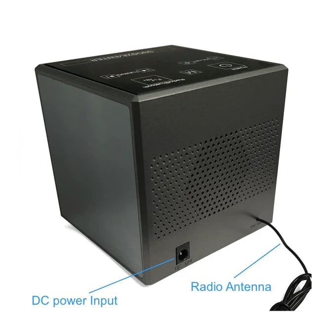 SpyCentre Security Wi-Fi Clock Camera with Radio