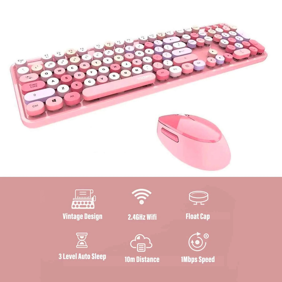 Mofii Wireless Keyboard and Mouse Set