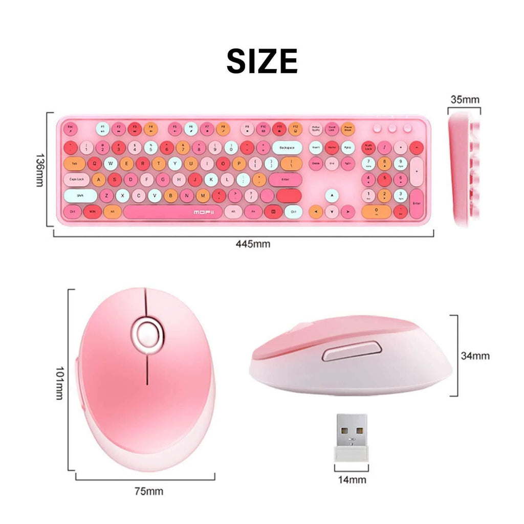 Mofii Wireless Keyboard and Mouse Set