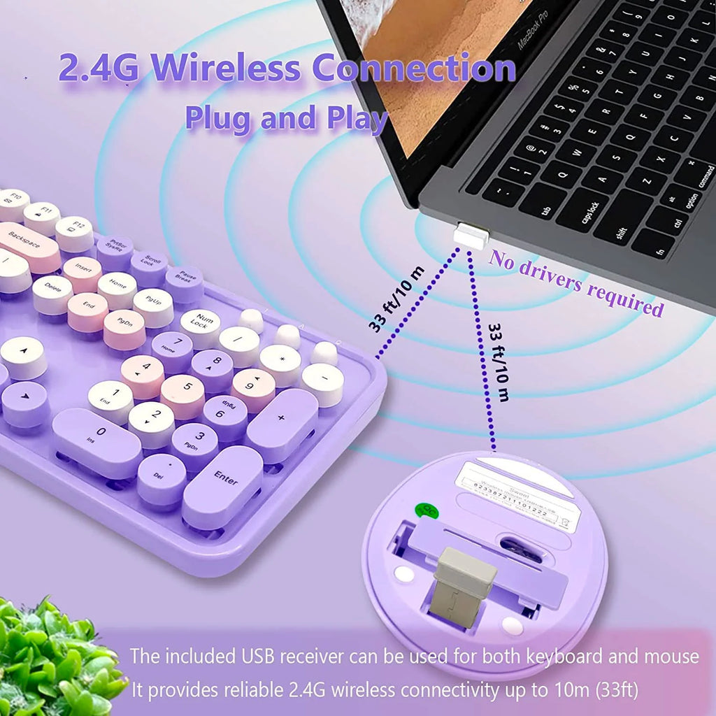 Mofii Wireless Keyboard and Mouse Set