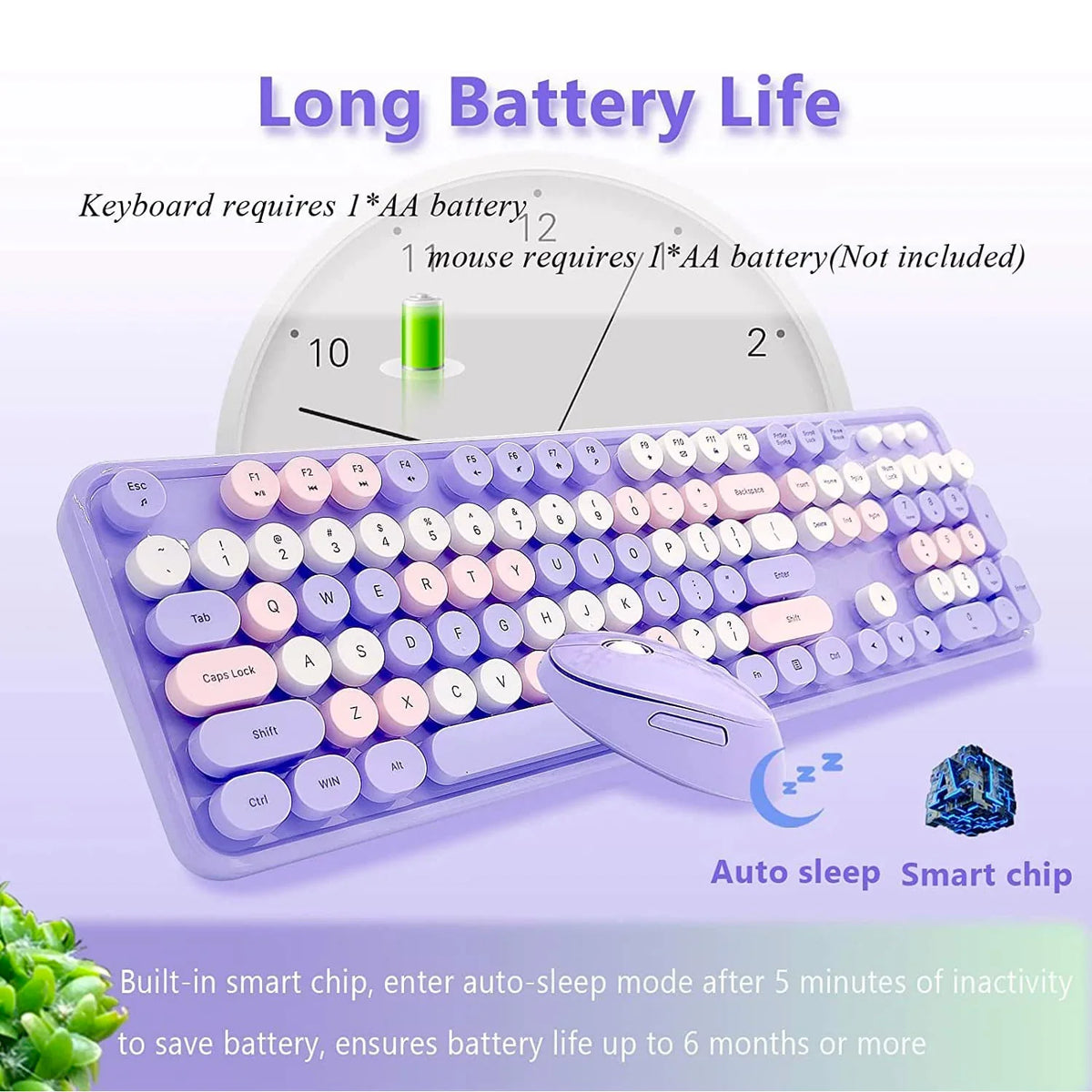 Mofii Wireless Keyboard and Mouse Set
