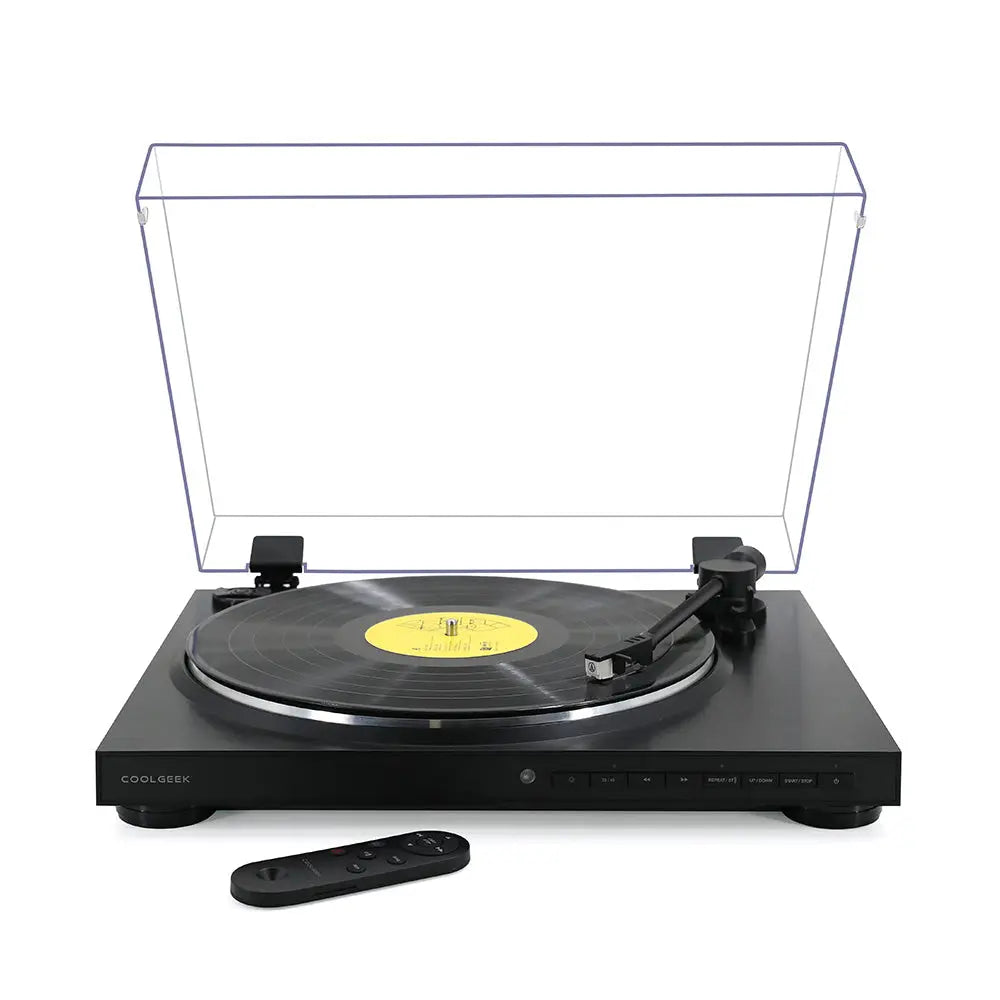 CoolGeek Fully Automatic Bluetooth Turntable