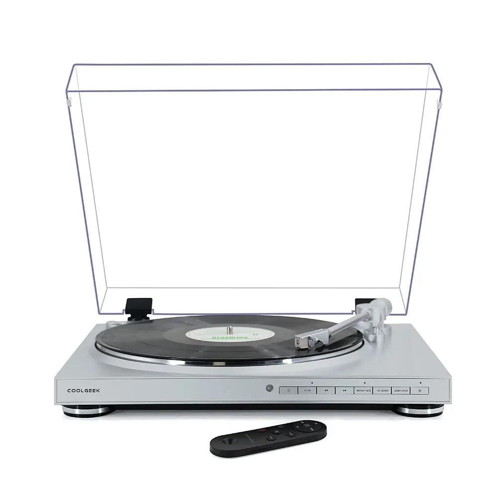 CoolGeek Fully Automatic Bluetooth Turntable