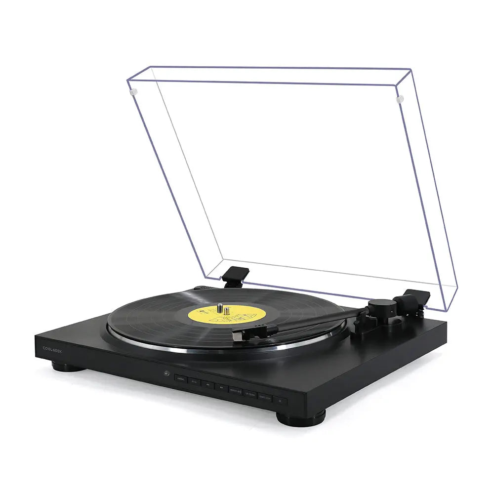 CoolGeek Fully Automatic Bluetooth Turntable