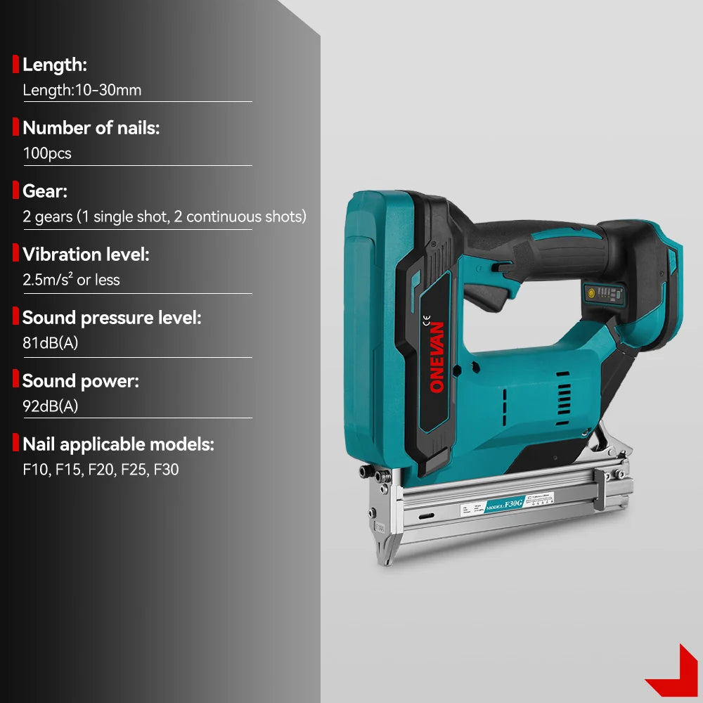 ONEVAN Cordless Nail Gun