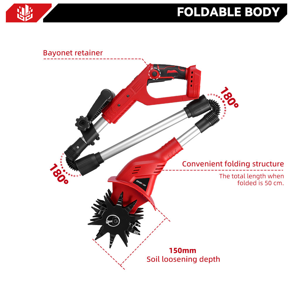 ONEVAN Cordless Tiller