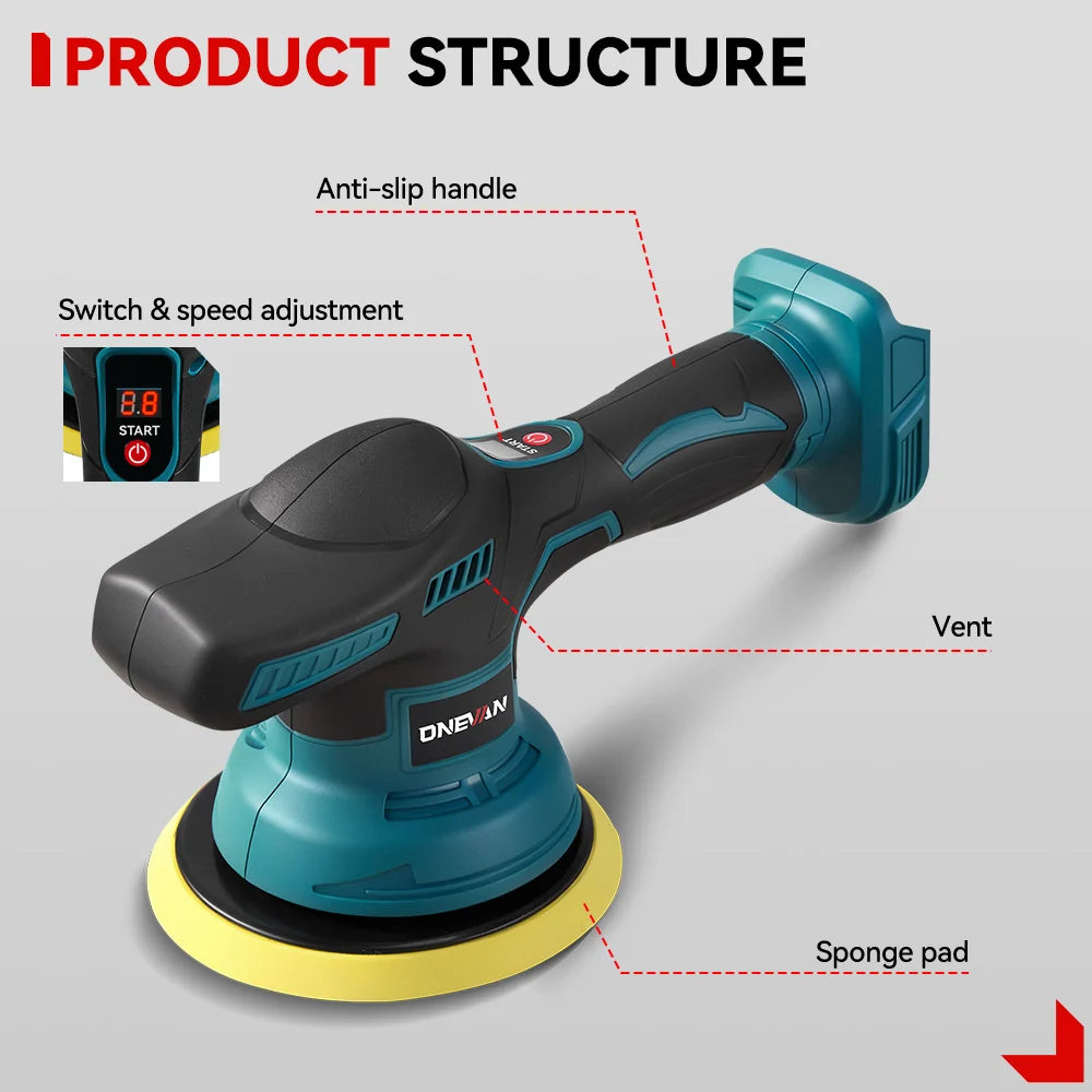 ONEVAN Cordless Orbital Polisher