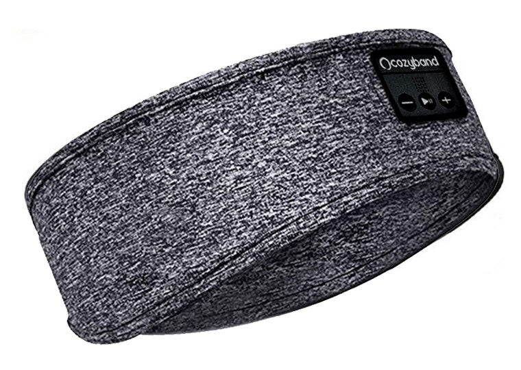 CozyBand wireless headband headphones in gray