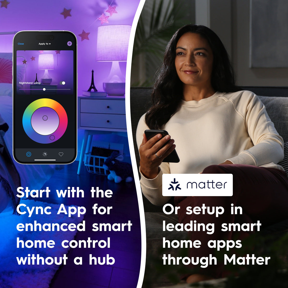 GE Lighting, a Savant company Smart LED Light Bulbs