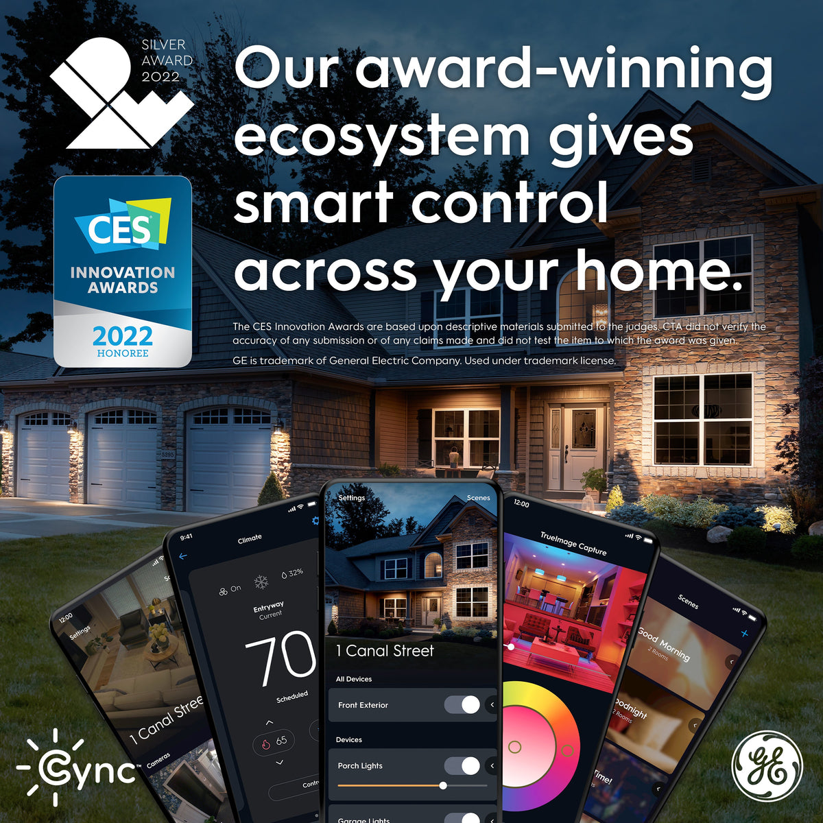 GE Lighting, a Savant company Smart LED Light Bulbs
