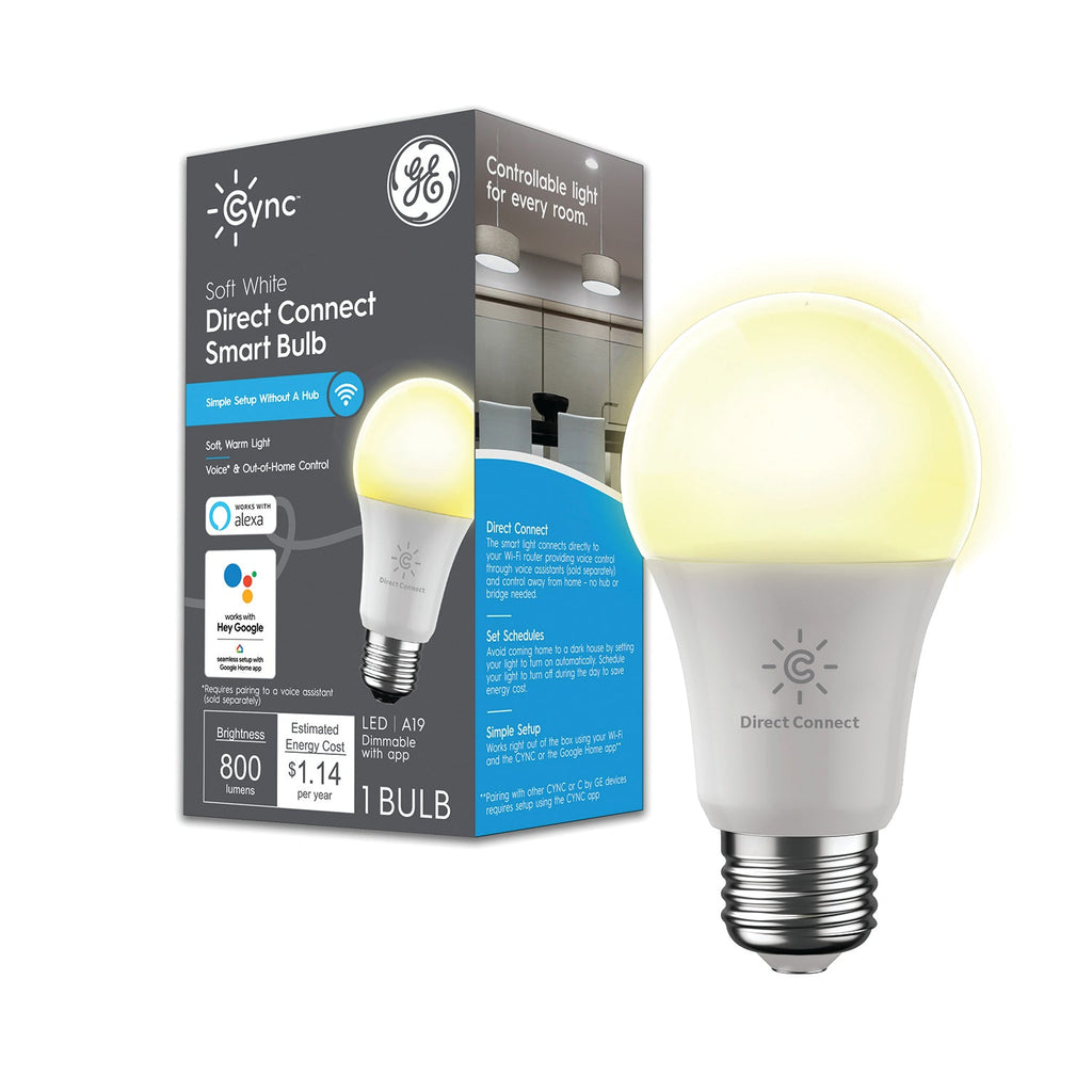GE Lighting, a Savant company Smart LED Light Bulbs