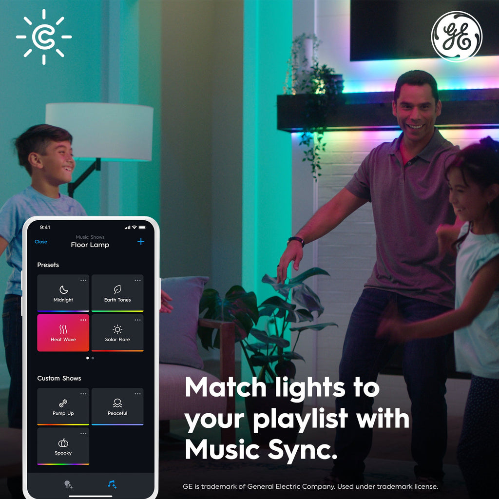 GE Lighting, a Savant company Smart LED Light Bulbs