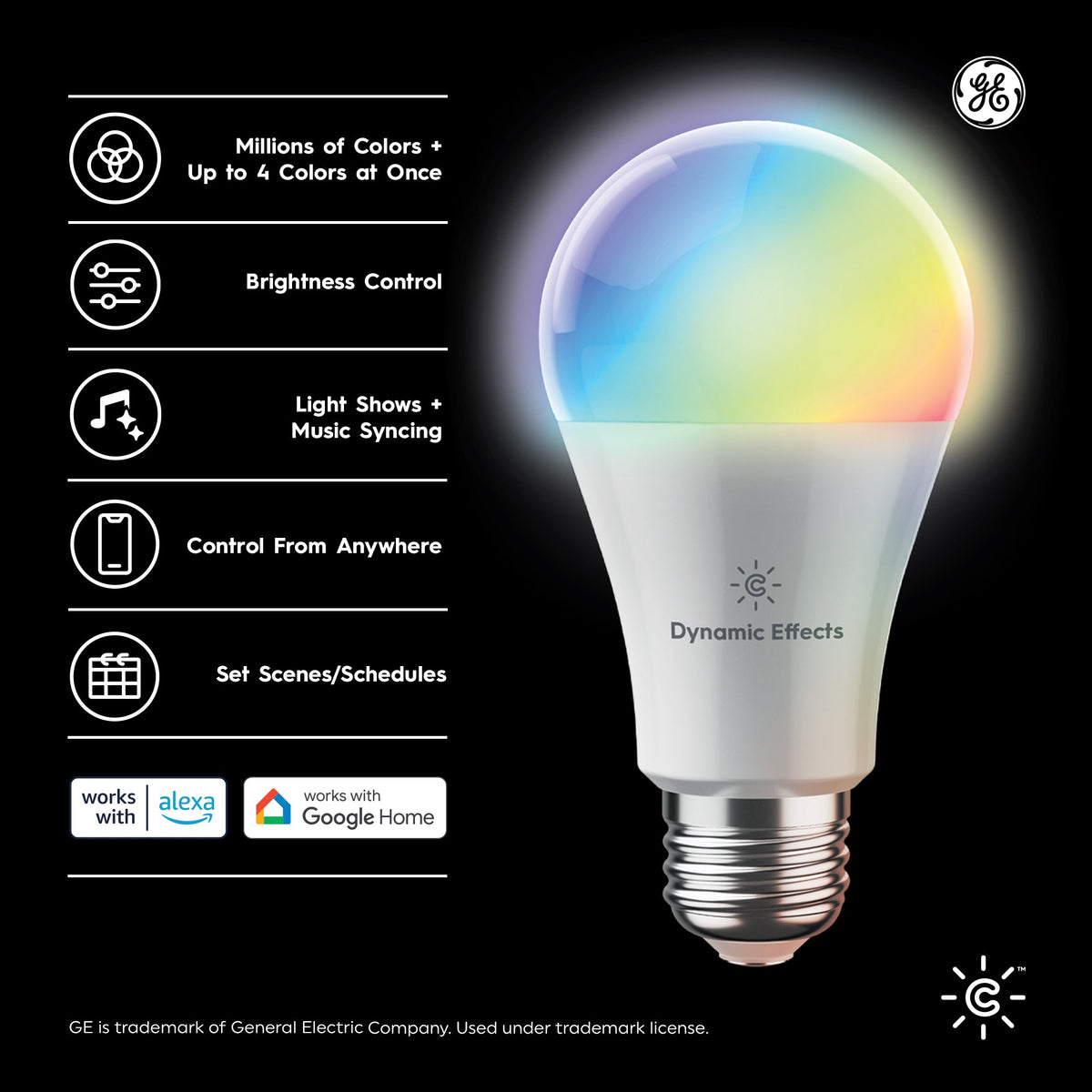 GE Lighting, a Savant company Smart LED Light Bulbs