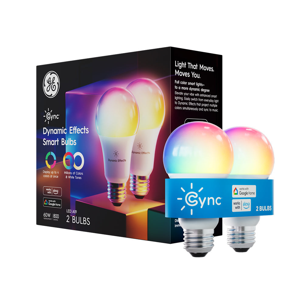 GE Lighting, a Savant company Smart LED Light Bulbs