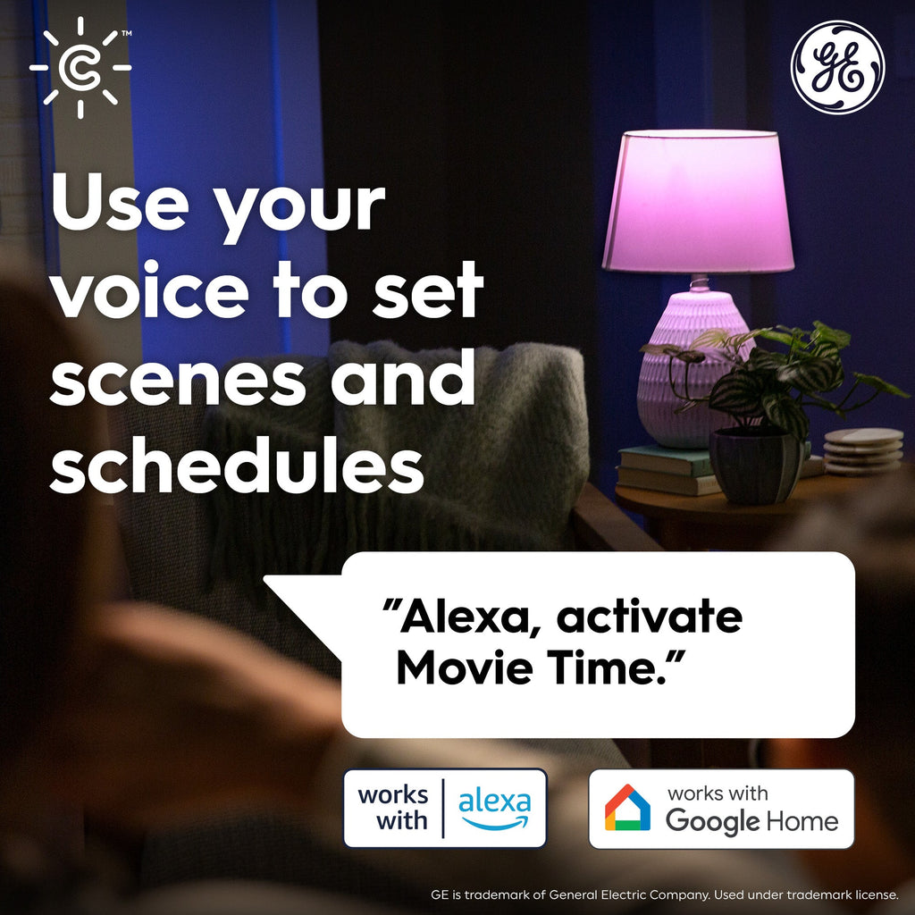 GE Lighting, a Savant company Smart LED Light Bulbs