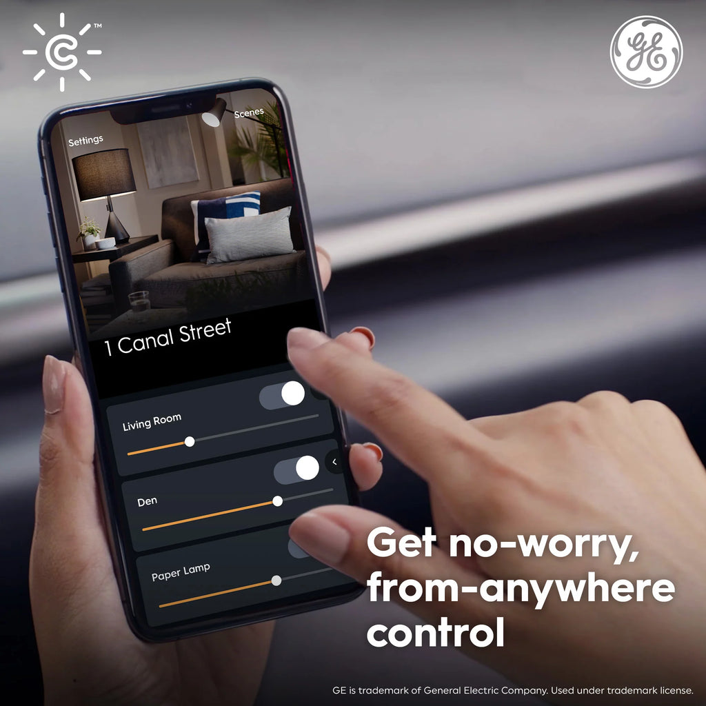 GE Lighting, a Savant company Smart LED Globe Light Bulbs