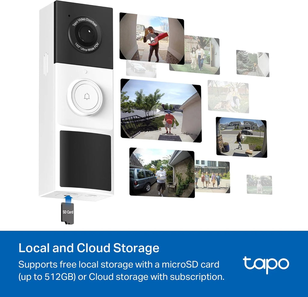 Tapo Battery Video Doorbell with Chime