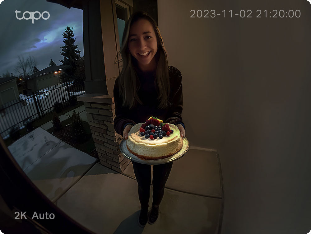Tapo Battery Video Doorbell with Chime