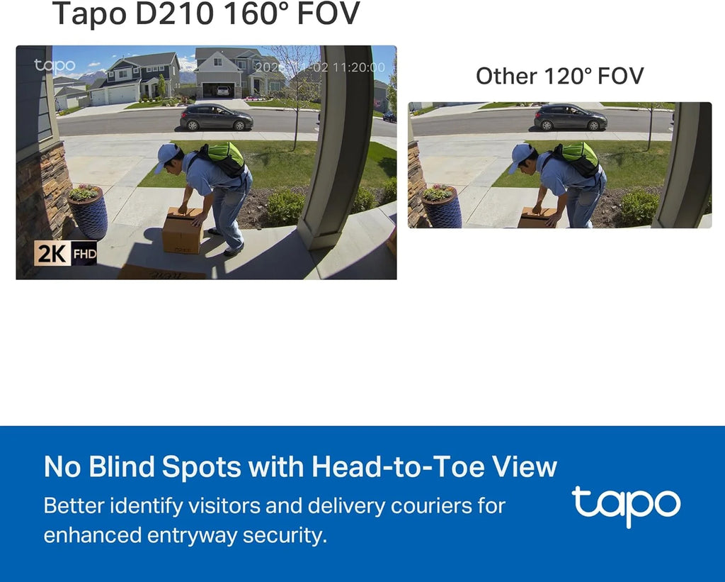 Tapo Battery Video Doorbell with Chime