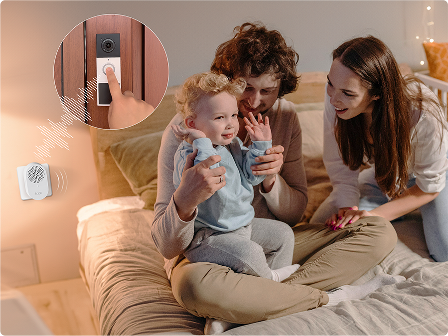 Tapo Battery Video Doorbell with Chime